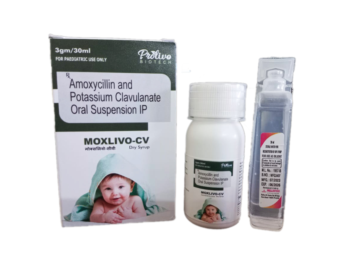 MOXLIVO-CV Dry Syrup